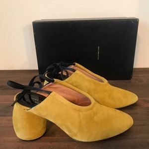 Dries Van Noten Suede Slingback Pumps